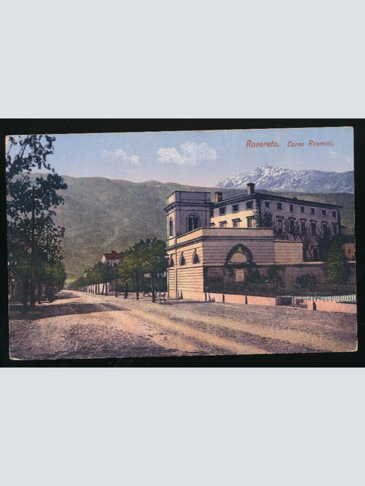 AK aus Roverto Corso Rosmini Italien (3257)