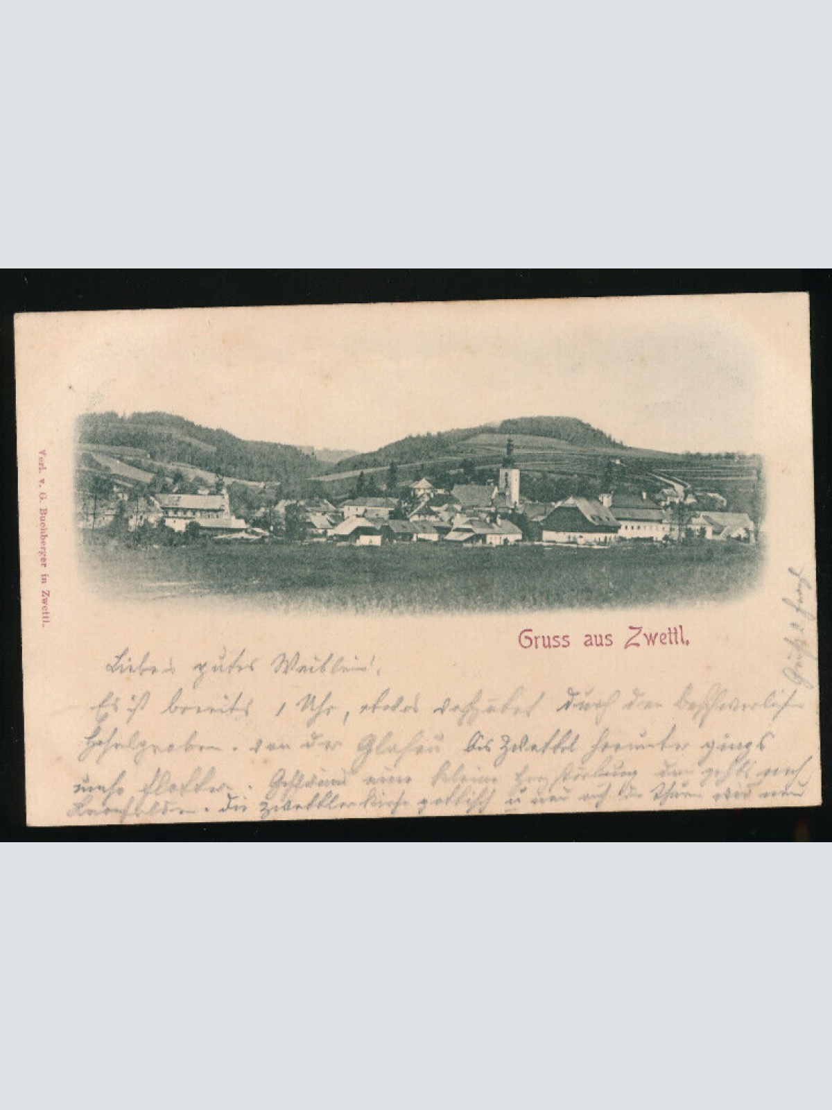 AK aus Zwettl Oberösterreich (2621)