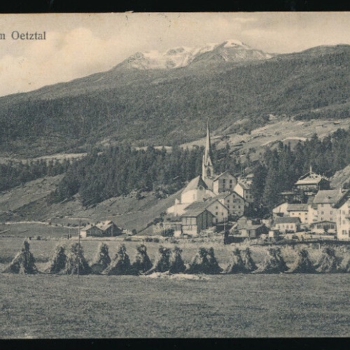 AK aus Sölden im Oetztal Tirol (2592)