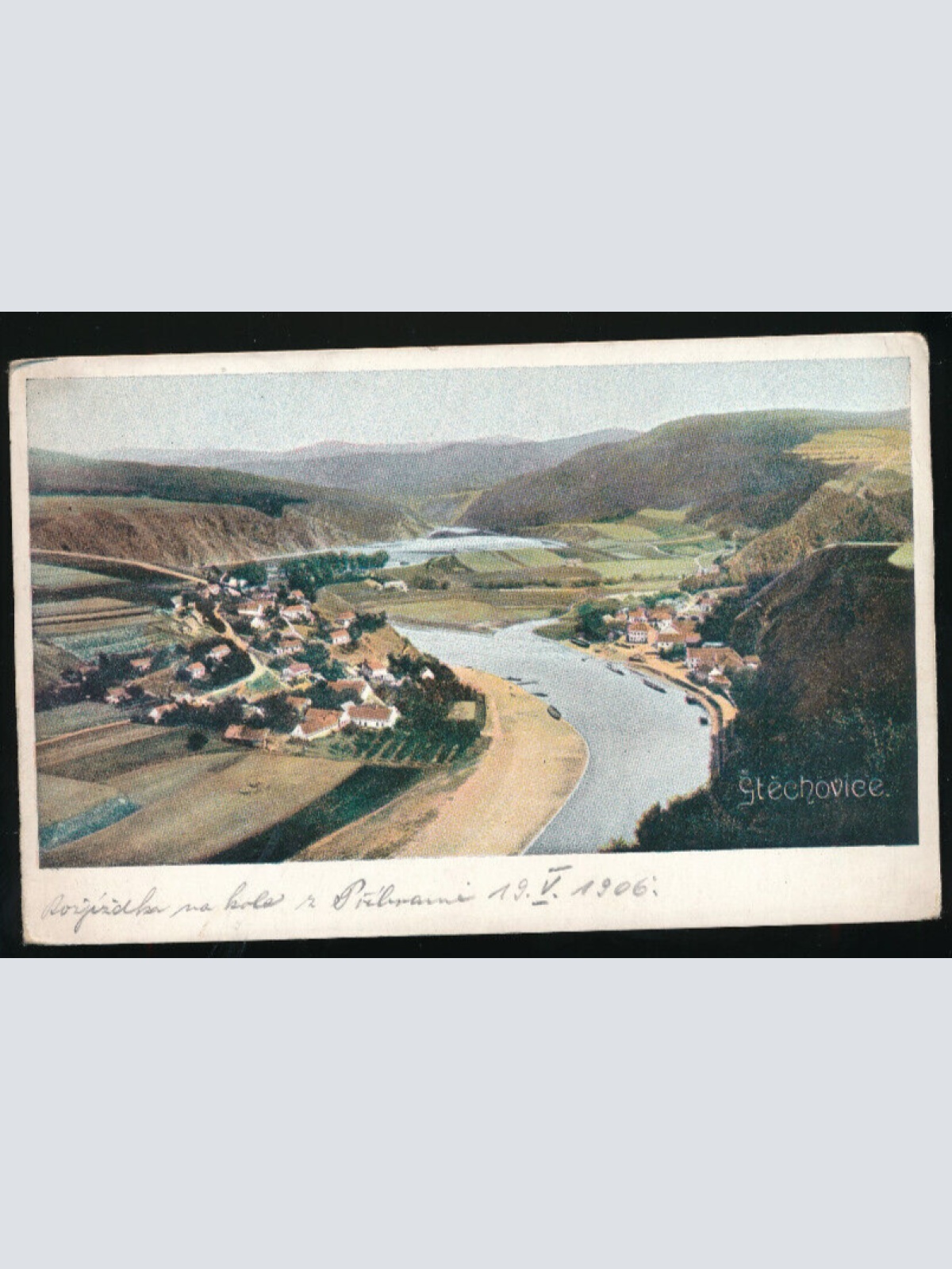 AK aus Stechovice Tschechoslowakei (3245)