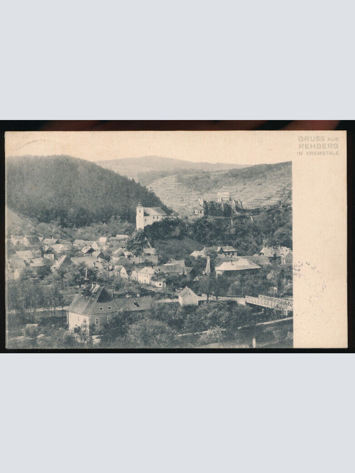 AK gruss aus Rehberg Niederösterreich (3338)