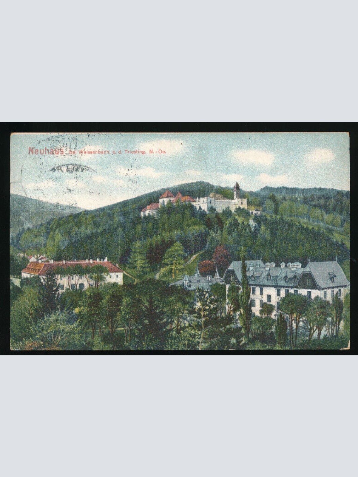 AK aus Neuhaus bei Weissenbach Niedrösterreich (3309)
