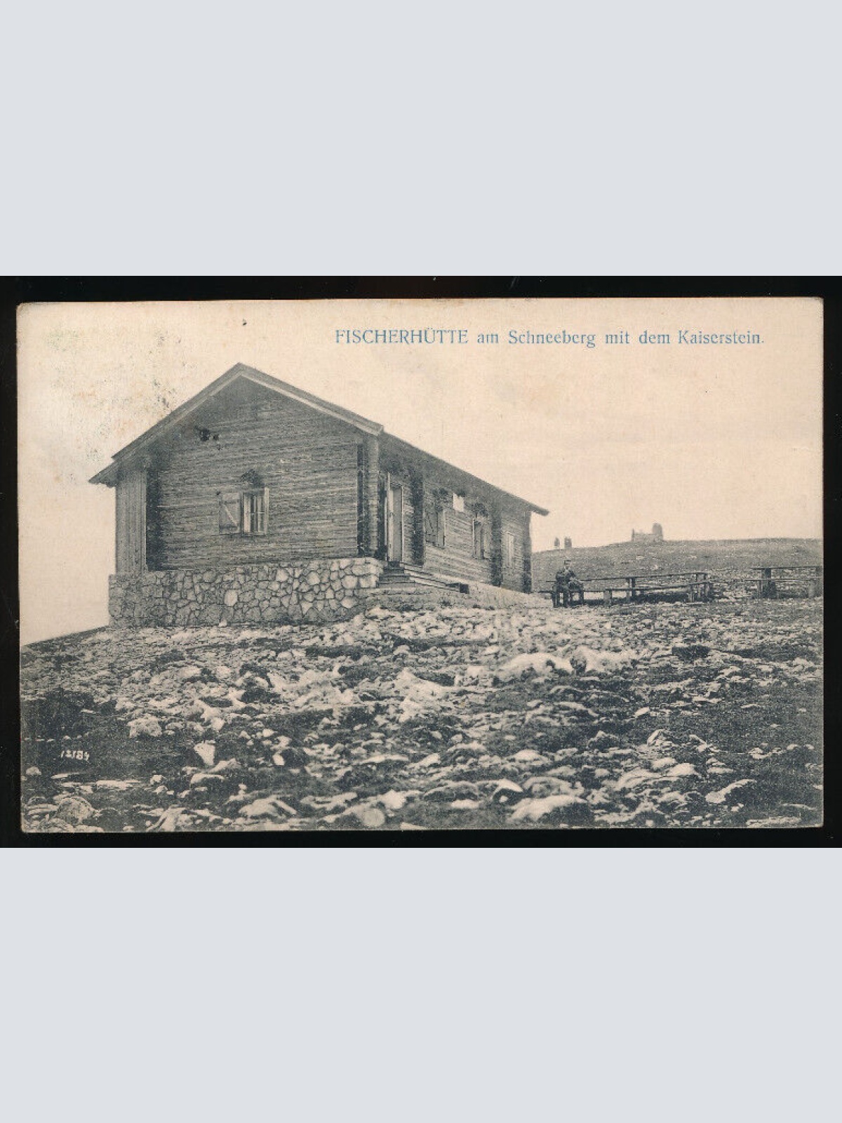 AK von der Fischerhütte am Schneeberg Niederösterreich (3506)