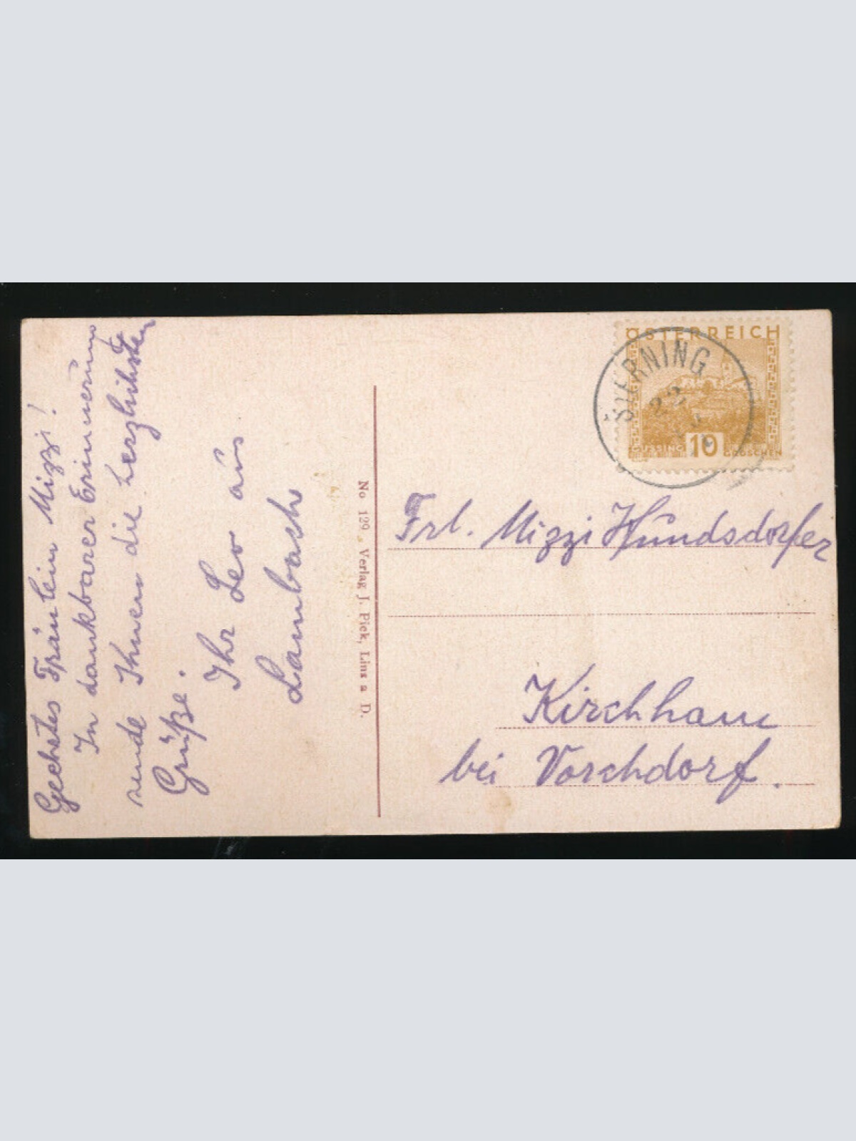 AK aus Sierning Oberösterreich (3294)