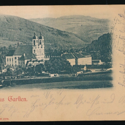 AK gruss aus Garsten Oberösterreich (3291)