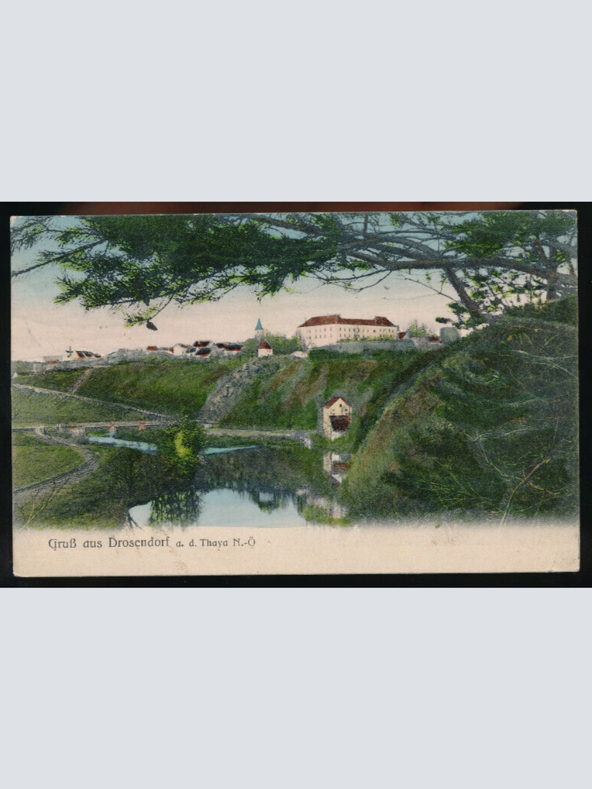 AK gruß aus Drosendorf an der Thaya Niedrösterreich (3136)