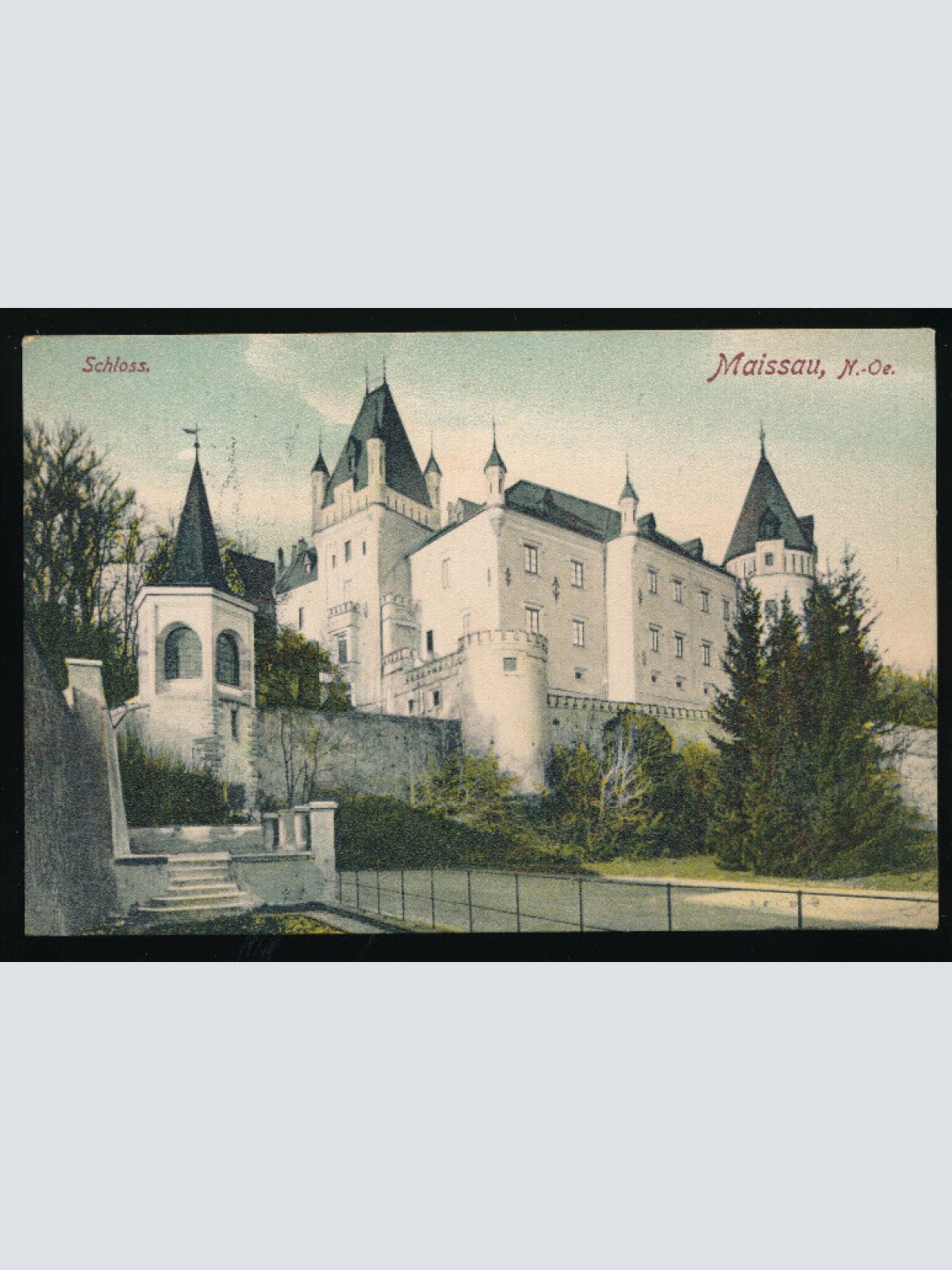 AK aus Maissau mit Schloss Niederösterreich (3152)