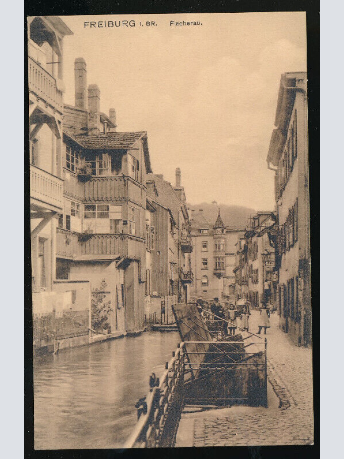 AK aus Freiburg Fischerau Baden Württemberg (3198)