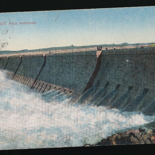 AK aus Assouan Staudamm Ägypten - Egypt Afrika (3202)