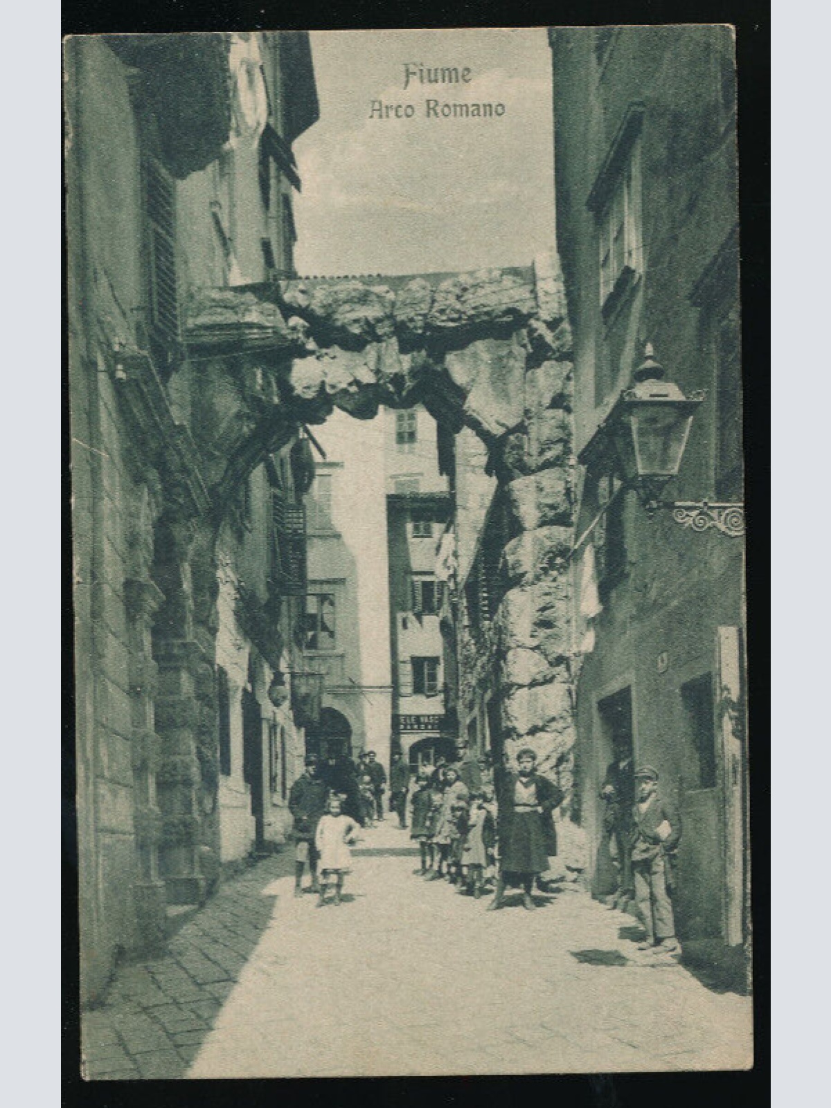 AK Fiume - Rijeka Arco Romano Kroatien (3169)