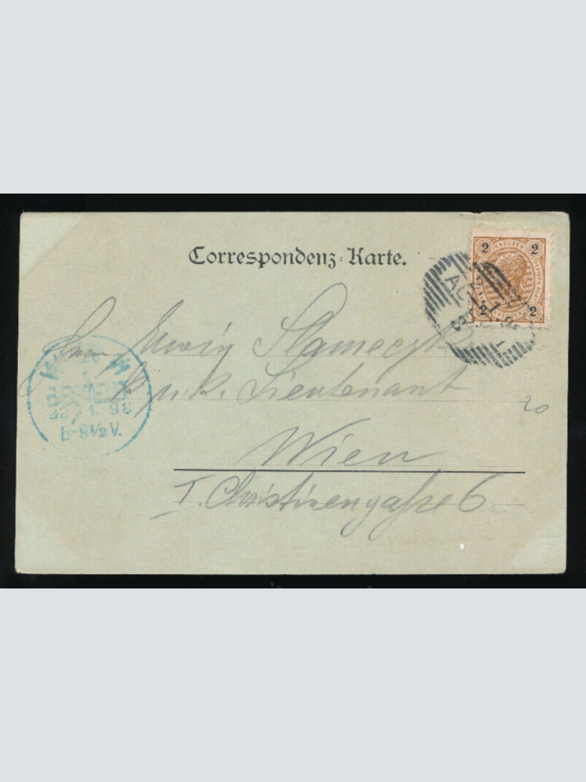 Mondschein - Karte aus Tetschen Tschechoslowakei (2896)