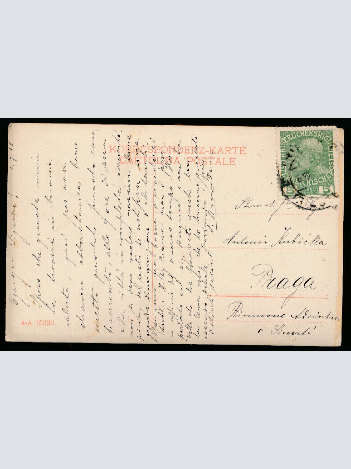 AK aus Trieste - Triest Riva del Mandracchio e Palazo del Lloyd Italien (3110)