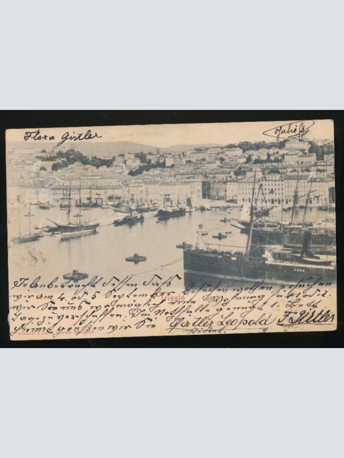 AK aus Trieste - Triest Italien (3107)