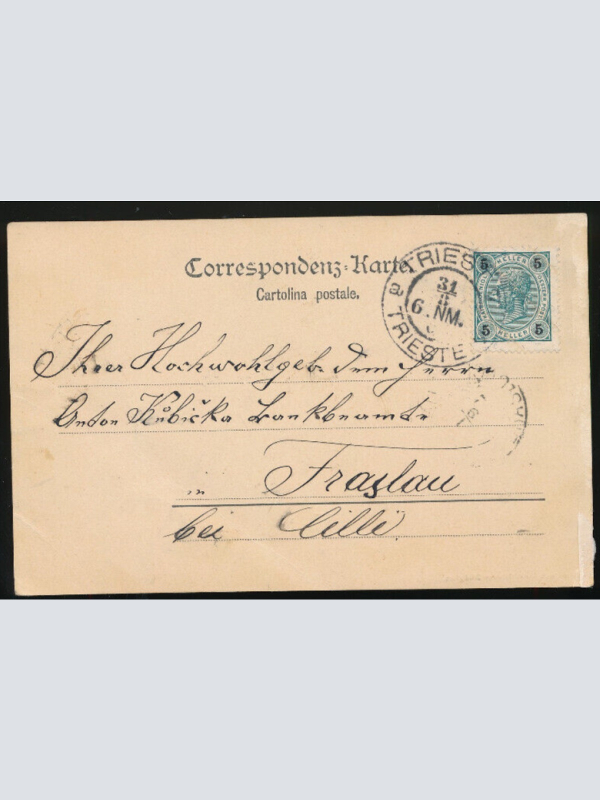 AK aus Trieste - Triest Italien (3107)