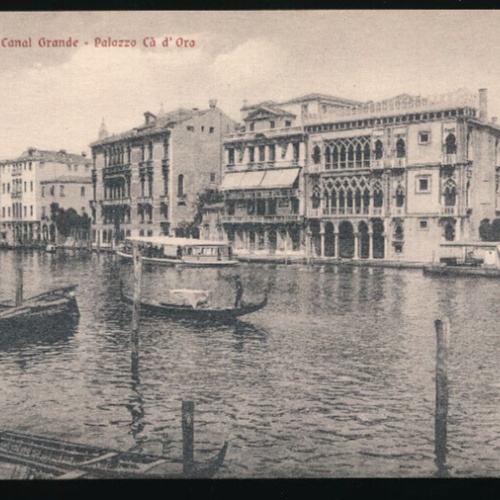 AK aus Venedig - Venezia Canal Grande Palazzo Ca d Oro Italien (3582)