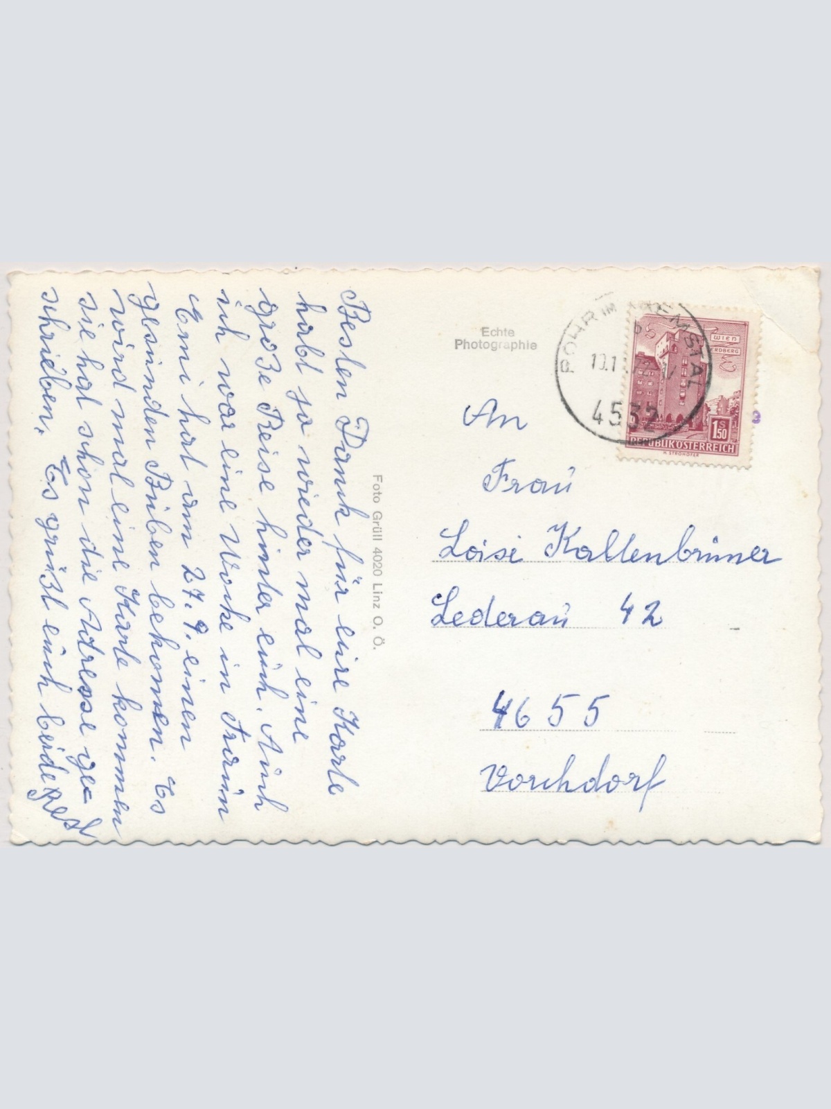 AK, Rohr, Luftbild, Oberösterreich (S297)