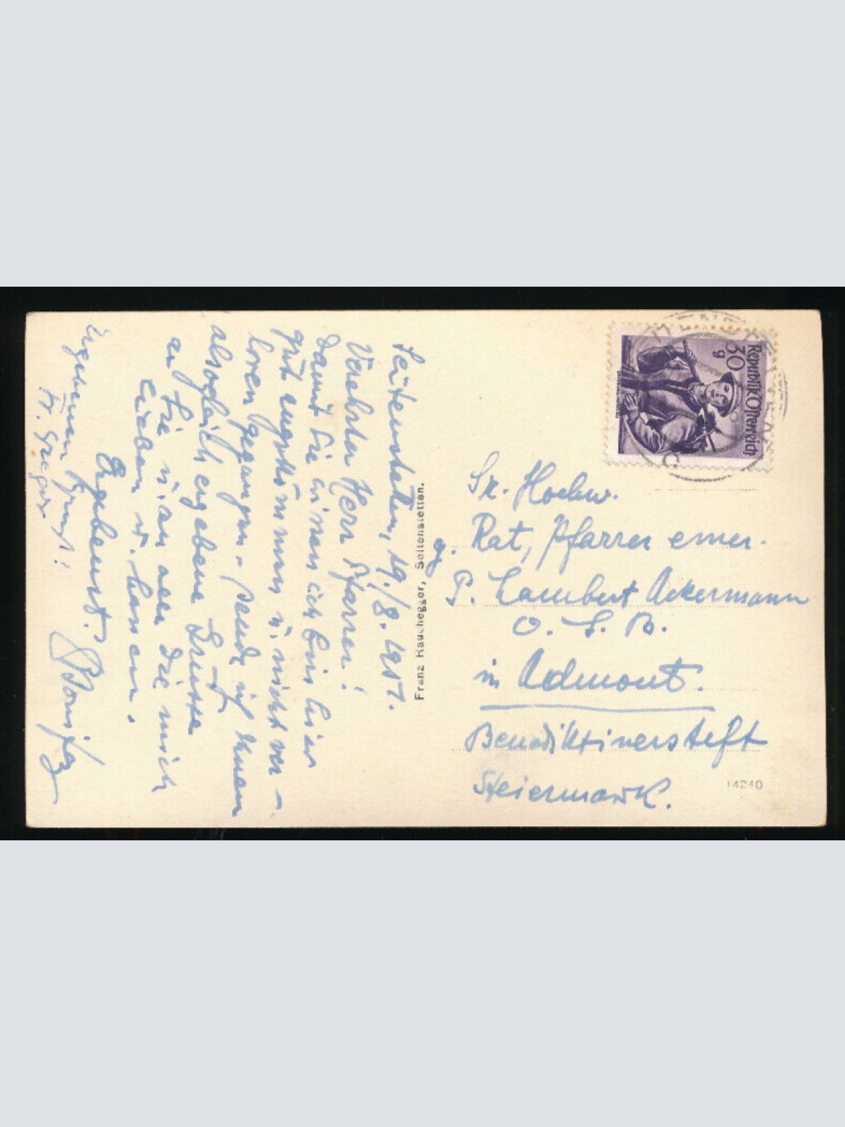 AK aus Seitenstetten Niederösterreich (3150)