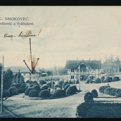 AK aus Dol. Smokovec Vila Sladkovic a reditelstvi Slowenien (3066)