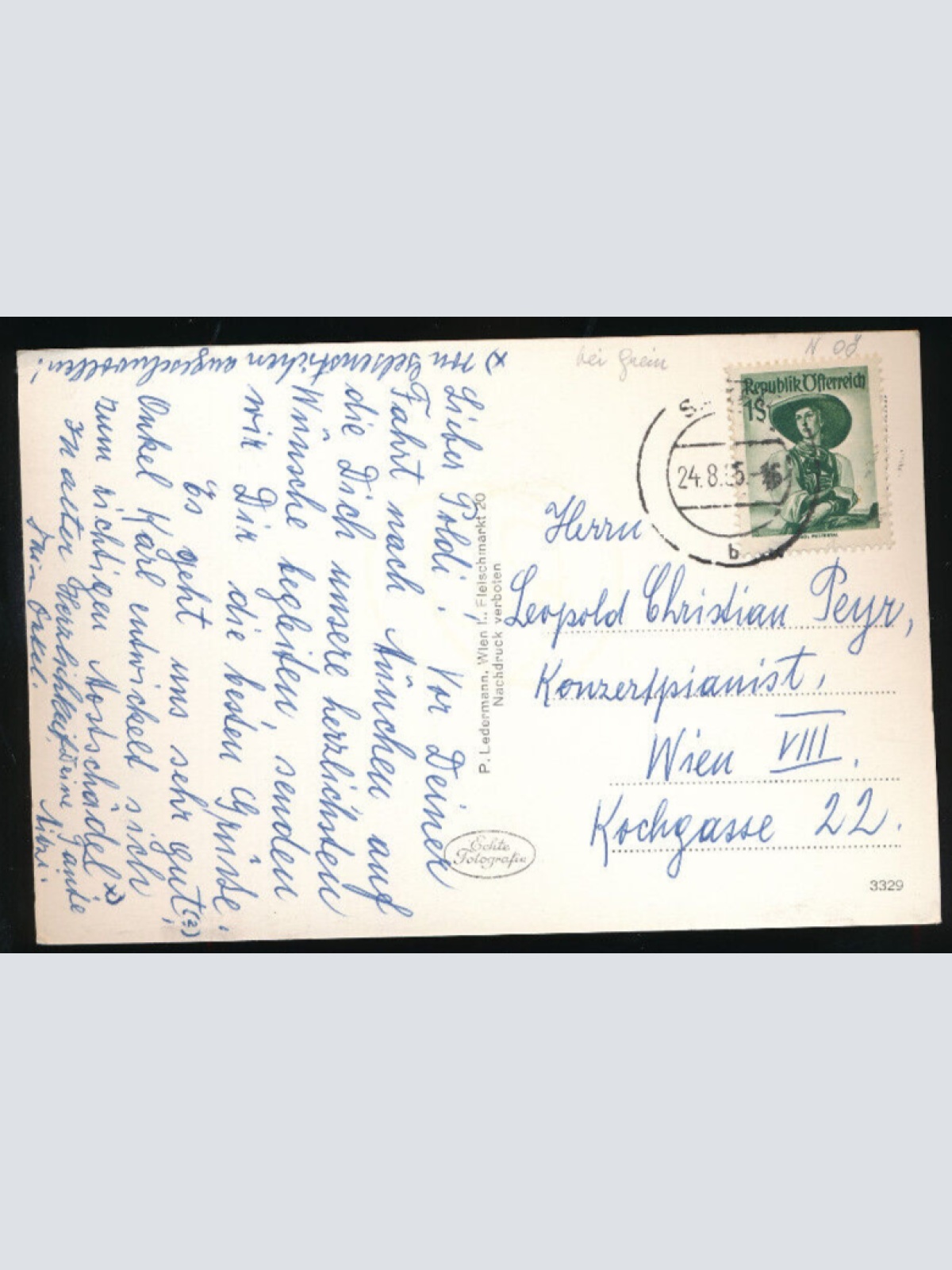 AK aus Saxen Oberösterreich (3603)