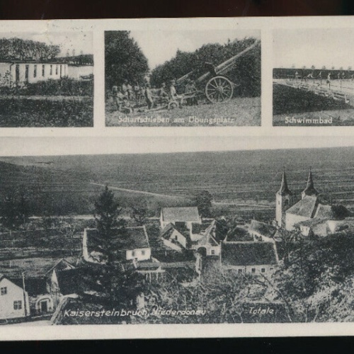 AK aus Kaisersteinbruch Niederdonau Mehrbildkarte Burgenland (3587)