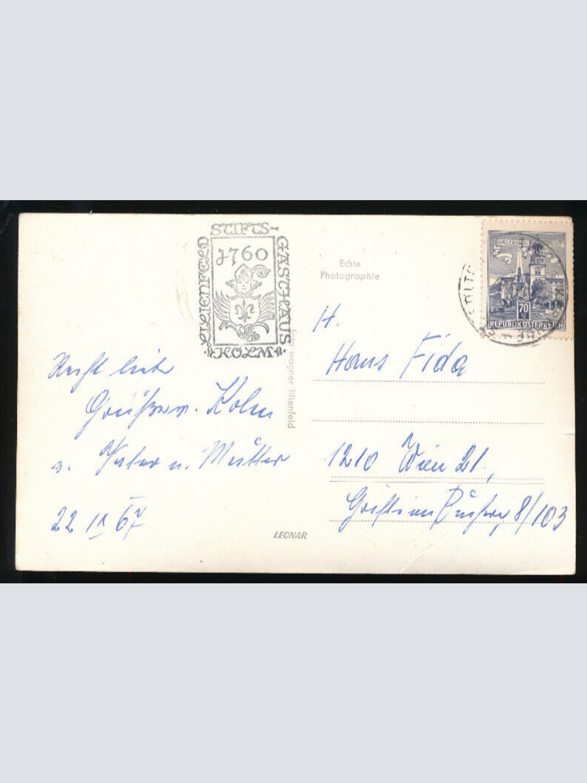 AK aus Kolm bei Lilienfeld mit Rinder Niederösterreich (3593)