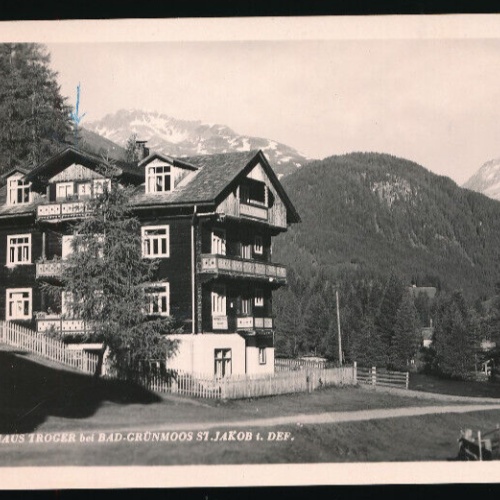 AK aus Bad Grünmoos mit Privathaus Troger Tirol (3465)