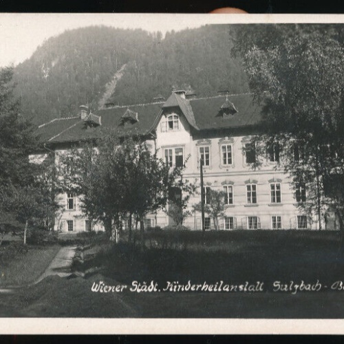 AK aus Bad Ischl Kinderheilanstalt Sulzbach Oberösterreich (3841)