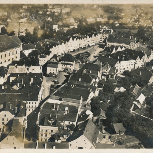 AK, Fliegeraufnahme, Schärding am Inn, Oberösterreich, Österreich (S238)