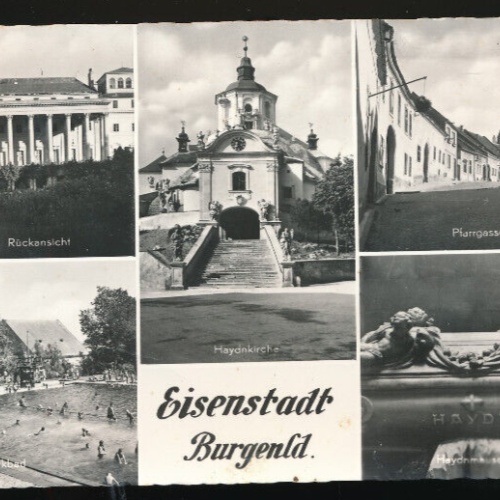 AK aus Eisenstadt Mehrbildkarte Burgeland (3830)