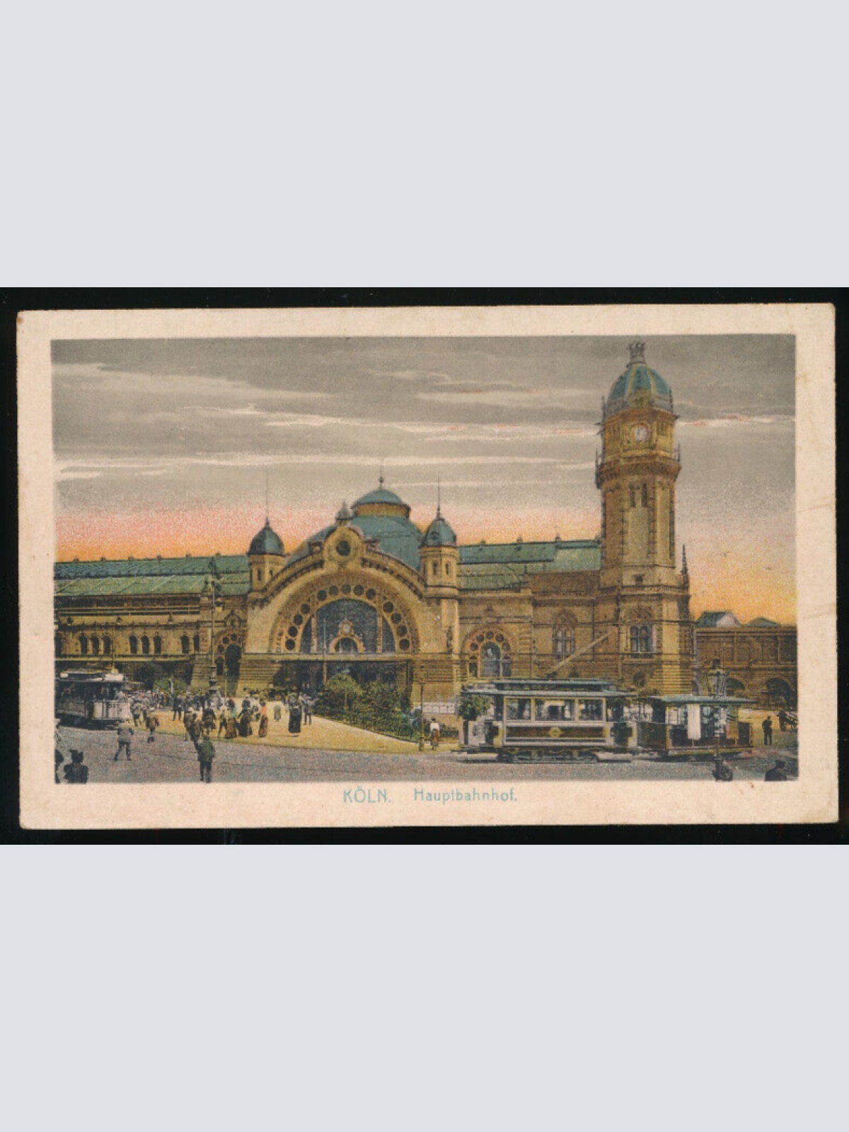 AK aus Köln mit Hauptbahnhof Nordrheinwestalen (3861)