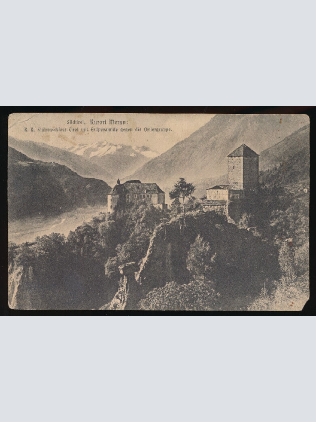 AK aus Meran - Merano K.K Stammschloss Italien (3848)