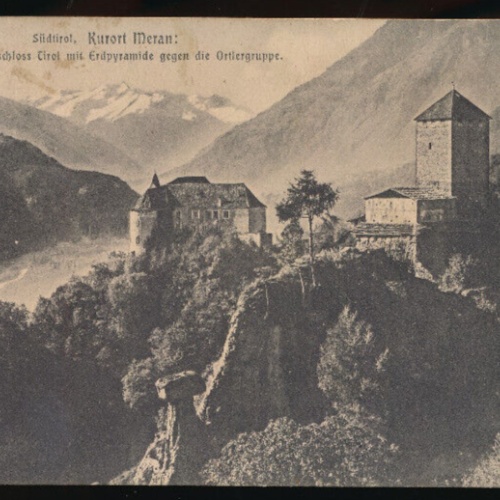 AK aus Meran - Merano K.K Stammschloss Italien (3848)