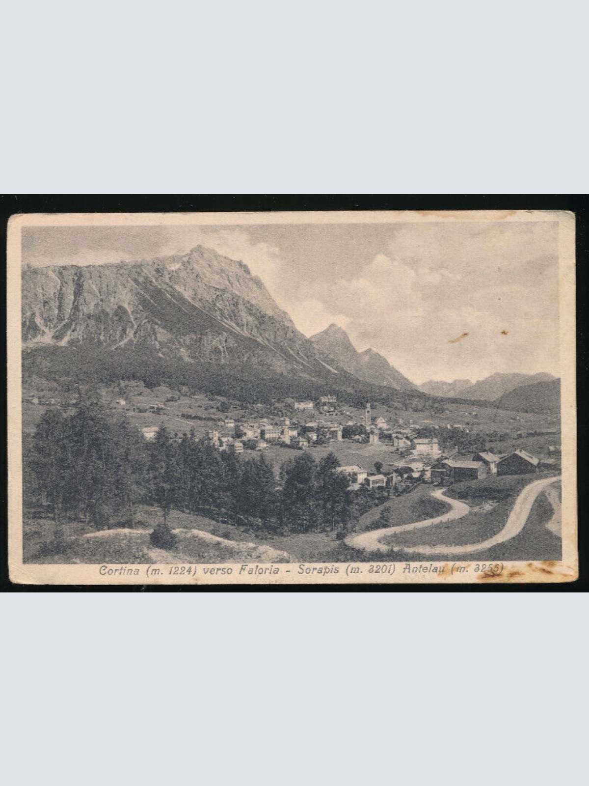 AK aus Cortina D´ Ampezzo Italien (3849)