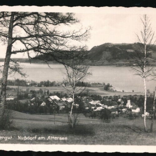 AK aus Nußdorf am Attersee Oberösterreich (L3773)
