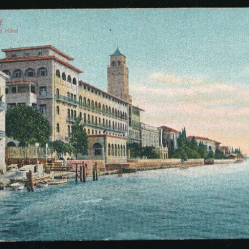 AK aus Gardone Grad Hotel Italien (3444)