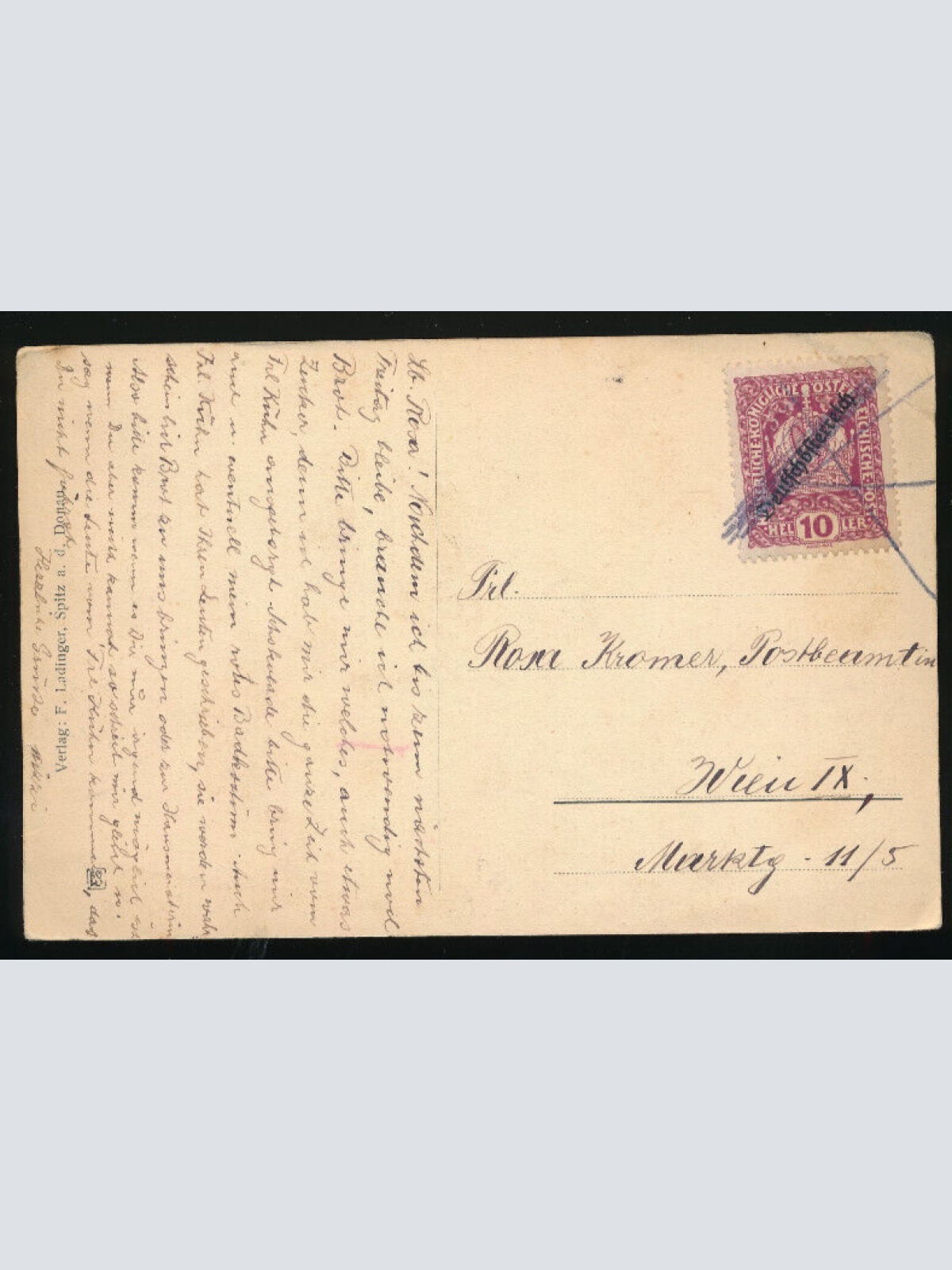 AK aus Weißenkirchen Niederösterreich (3406)