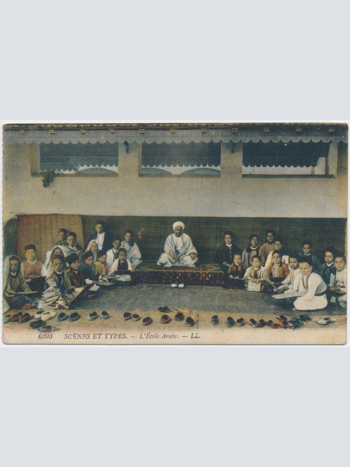 AK, Scenes et Types, L'Ecole Arabe (S217)