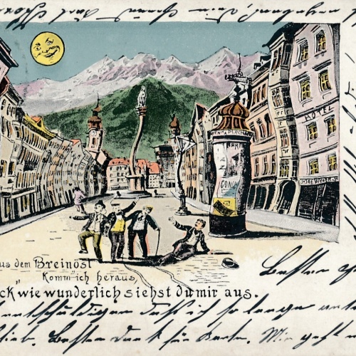 AK, Grad aus dem Breinösl, Innsbruck, Tirol (S221)