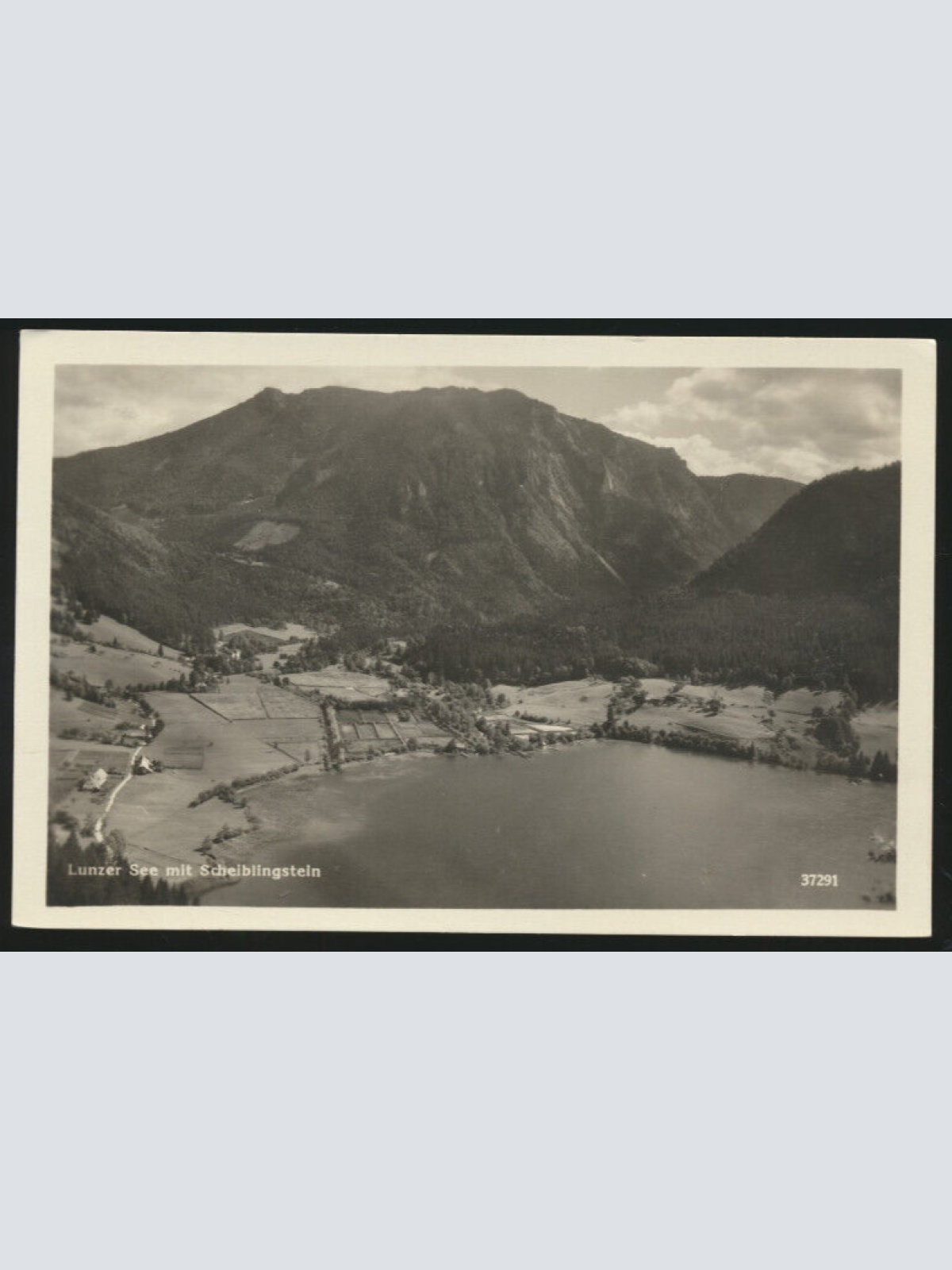 AK aus Lunz am See mit Scheiblingstein Niederösterreich (3811)