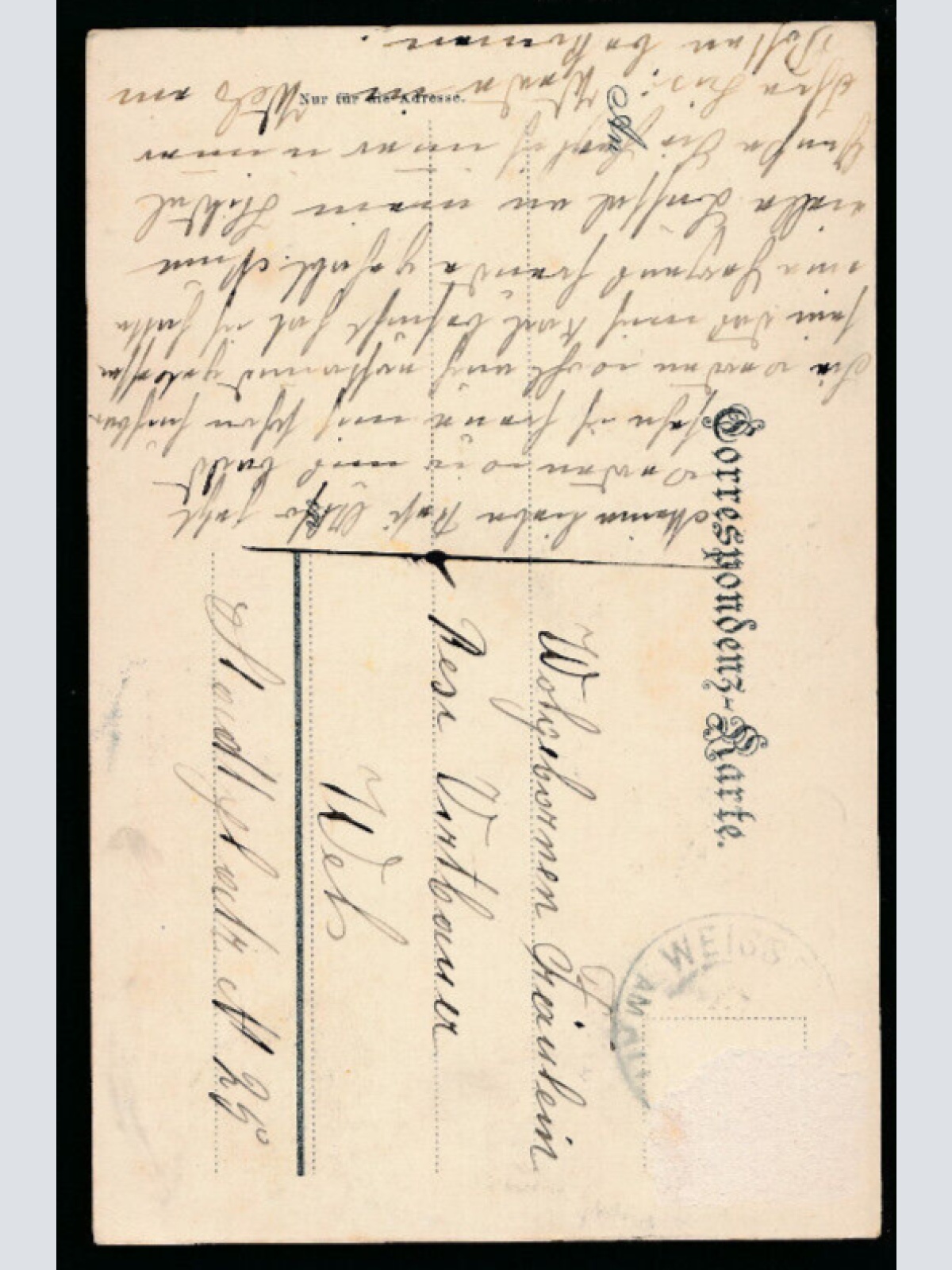 AK aus Burgau am Attersee mit Wasserfall Oberösterreich (L3802)