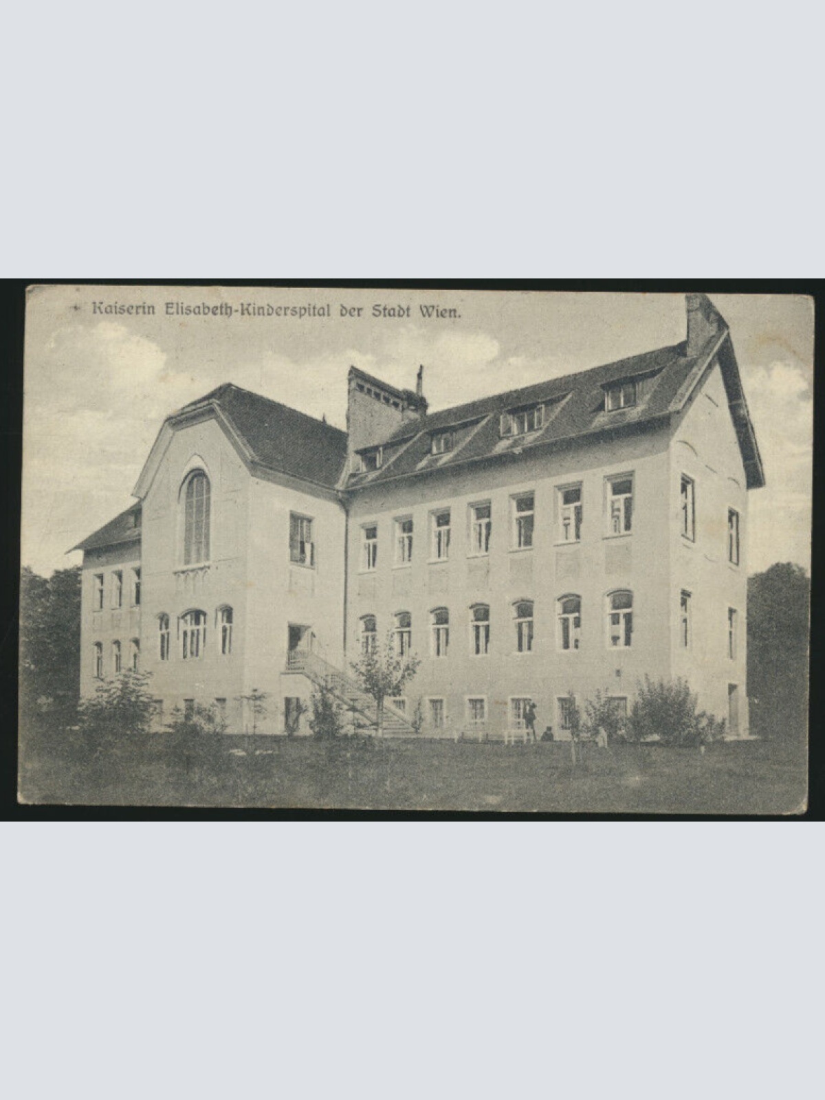 AK aus Wien Kaiserin Elisabeth - Kinderspital Wien (3816)
