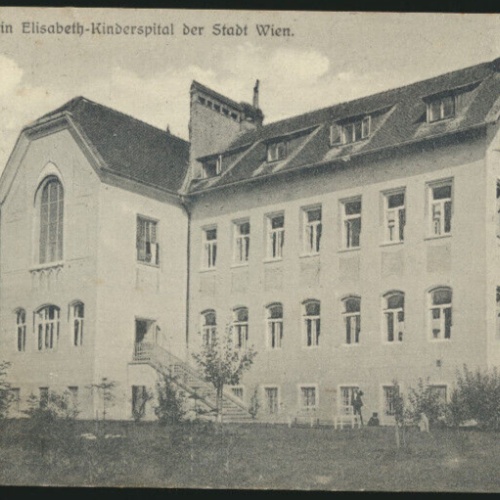 AK aus Wien Kaiserin Elisabeth - Kinderspital Wien (3816)