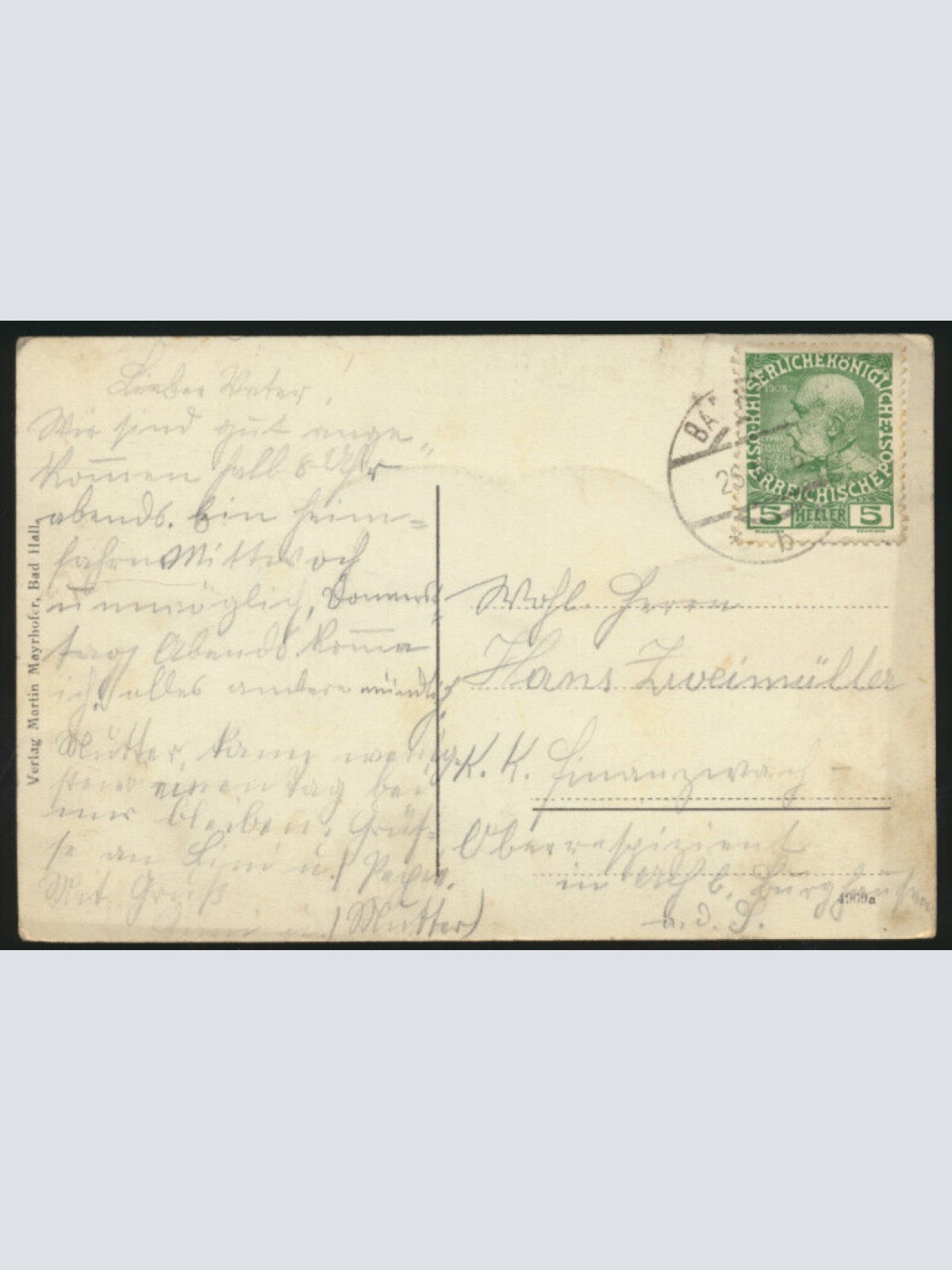 AK aus Wien Kaiserin Elisabeth - Kinderspital Wien (3816)