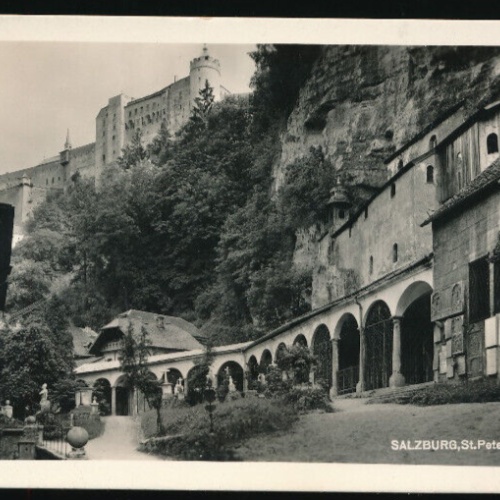 AK aus Salzburg St. Petersfriedhof (3933)