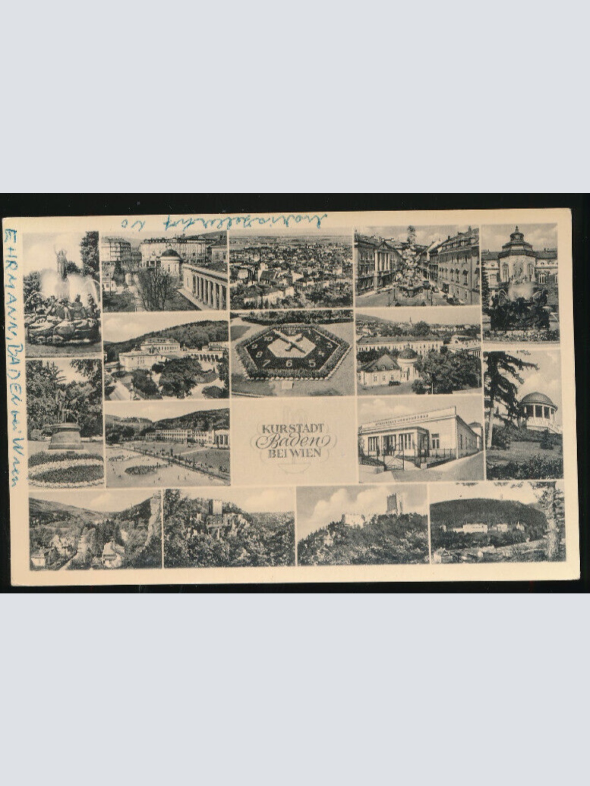 AK aus Baden bei Wien Mehrbildkarte Niederösterreich (3977)