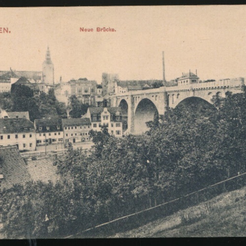 AK aus Bautzen Neue Brücke Sachsen (3961)