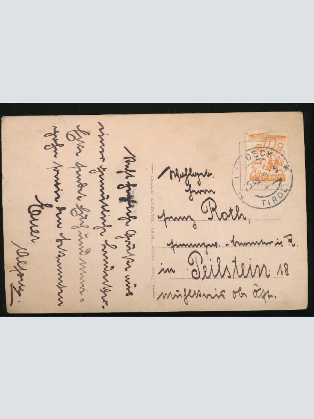 AK aus Landeck Tirol (3895)