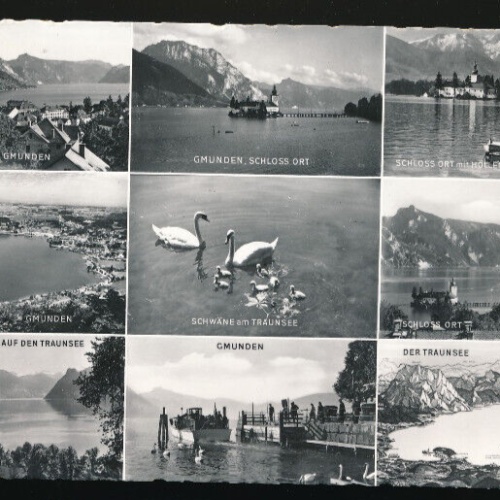AK aus Gmunden Mehrbildkarte Oberösterreich (3918)