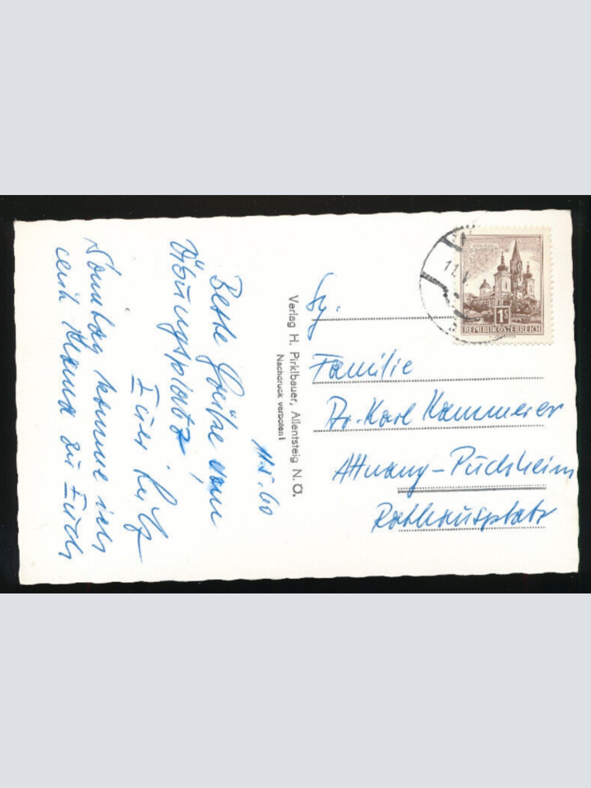 AK aus Allensteig Niederösterreich (3910)