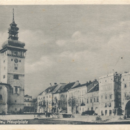 AK, Retz, Niederösterreich, Hauptplatz, Österreich (S387)